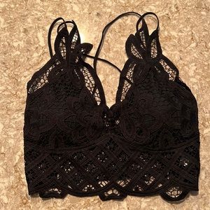 NEW womens black bralette size small